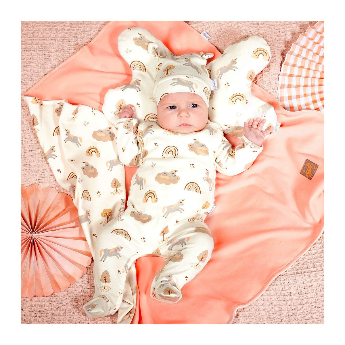 Neugeborenen-Set rosa für Mädchen – Geschenk zur Geburt (4-tlg.) - babyhafen.de