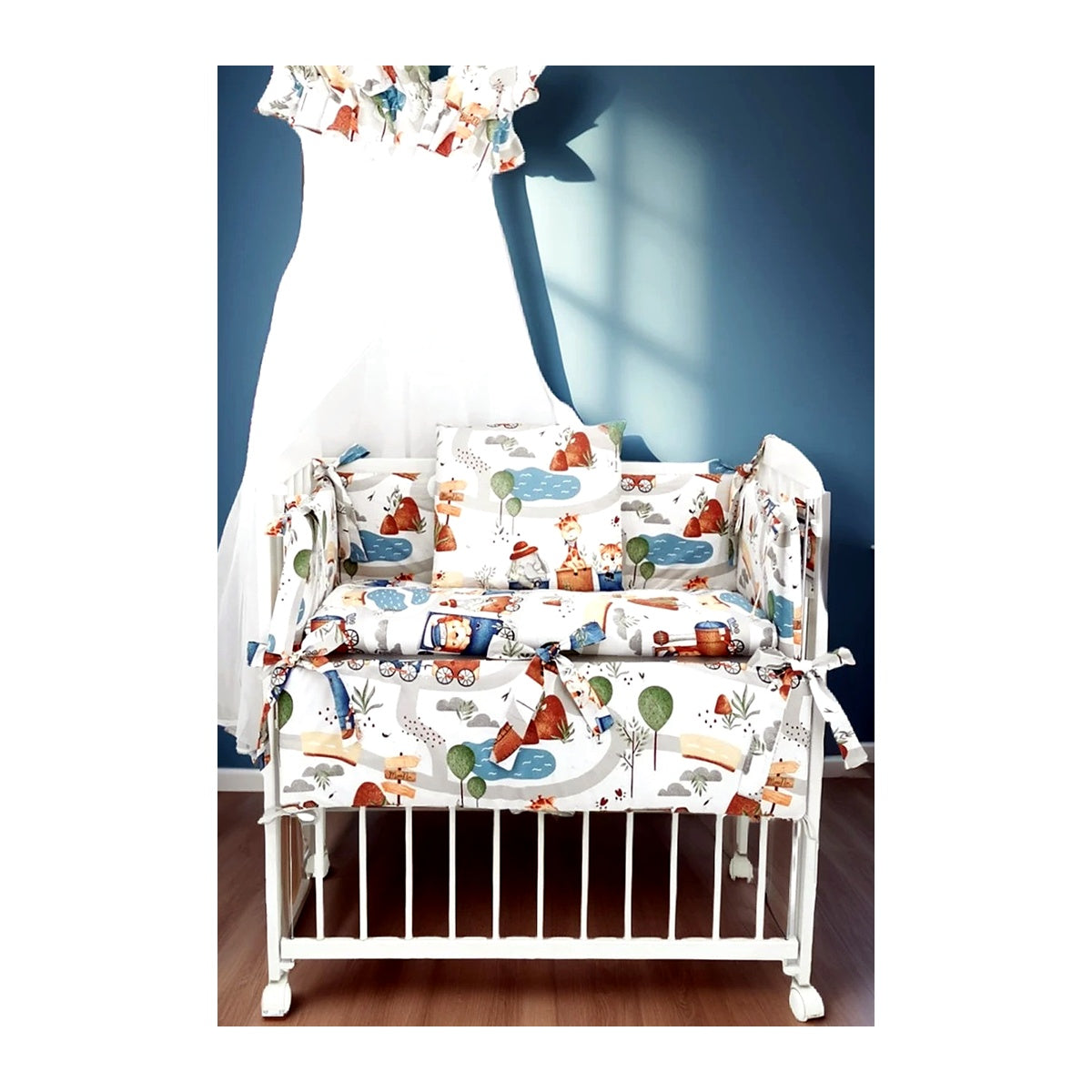 Babyhafen 3in1 Beistellbett Baby Animals - babyhafen.de