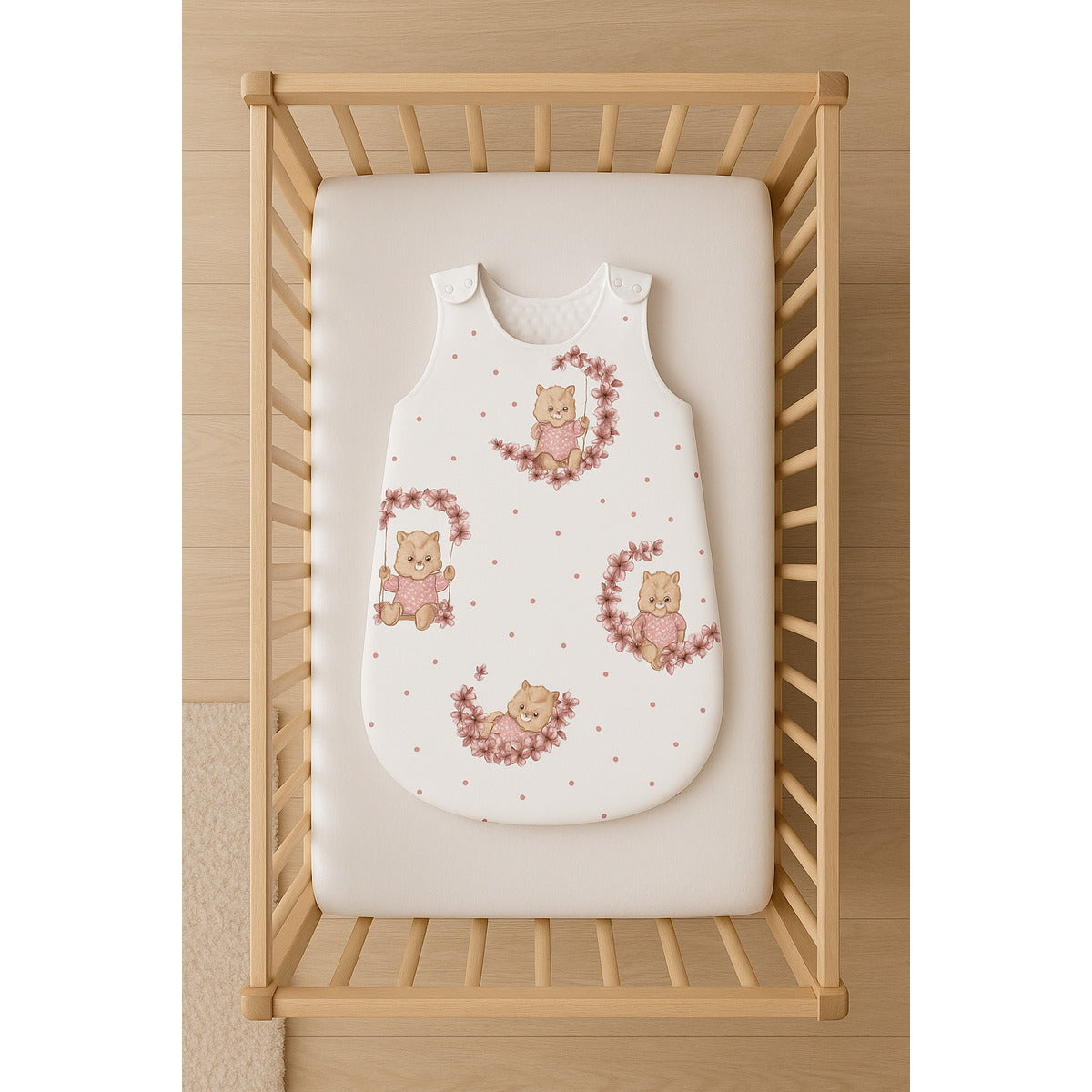 Baby-Schlafsack Baumwolle für Babys BETTY - babyhafen.de