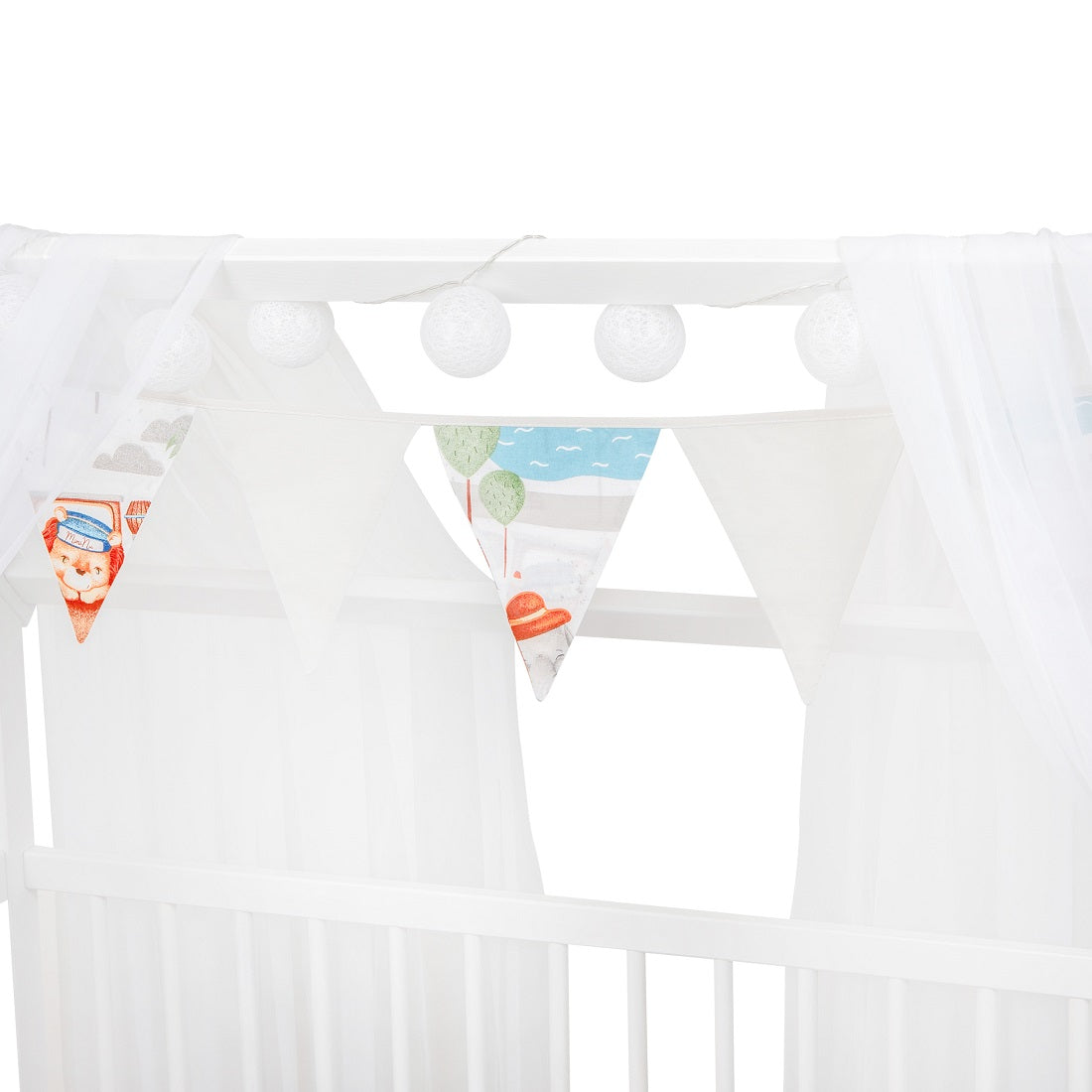 Komplett Kinderbettwäsche für Hausbett 60x120 ANIMALS - babyhafen.de