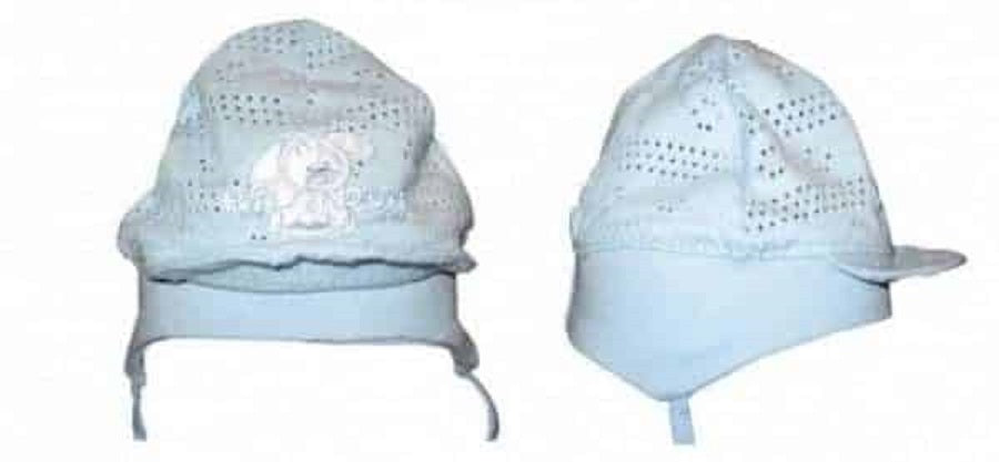 Jungen Baby Erstlingsmütze Blau - babyhafen.de