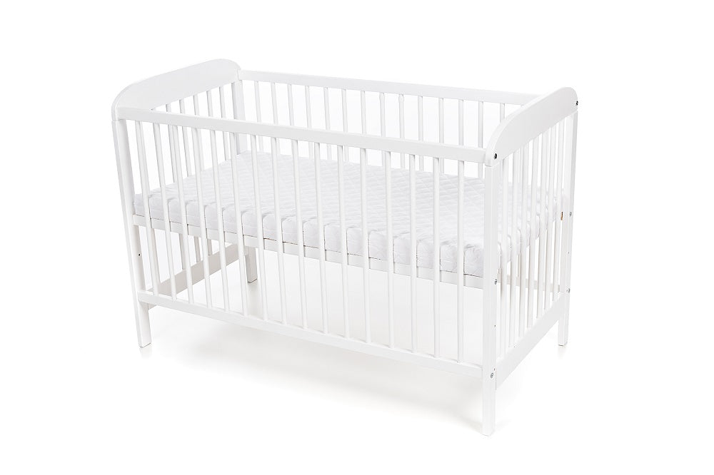 Komplettbett Babybett Teddy & Mond in Grau - babyhafen.de