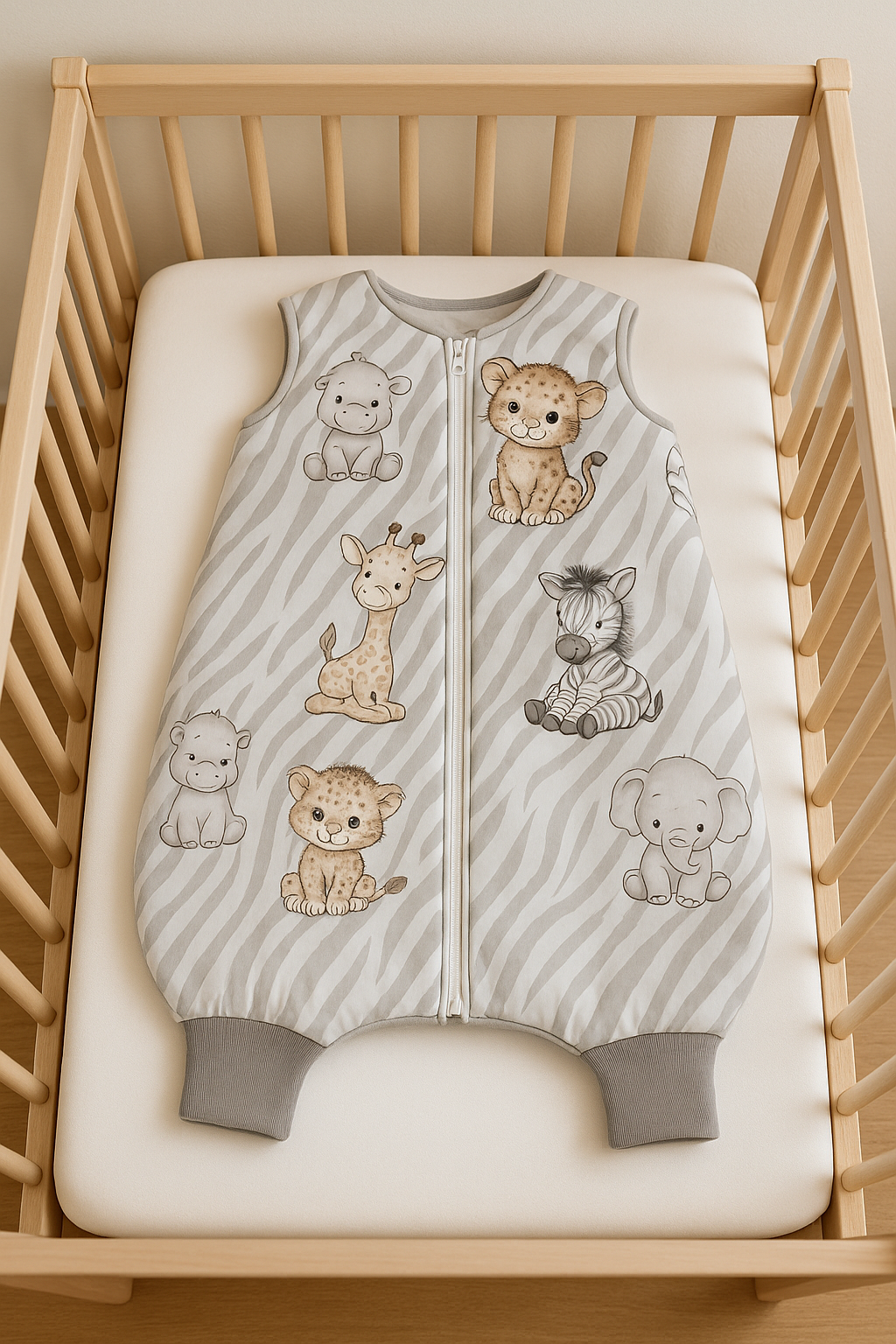 Schlafsack mit Beinen, Kinder Schlafoverall Safari 2.5 TOG - babyhafen.de