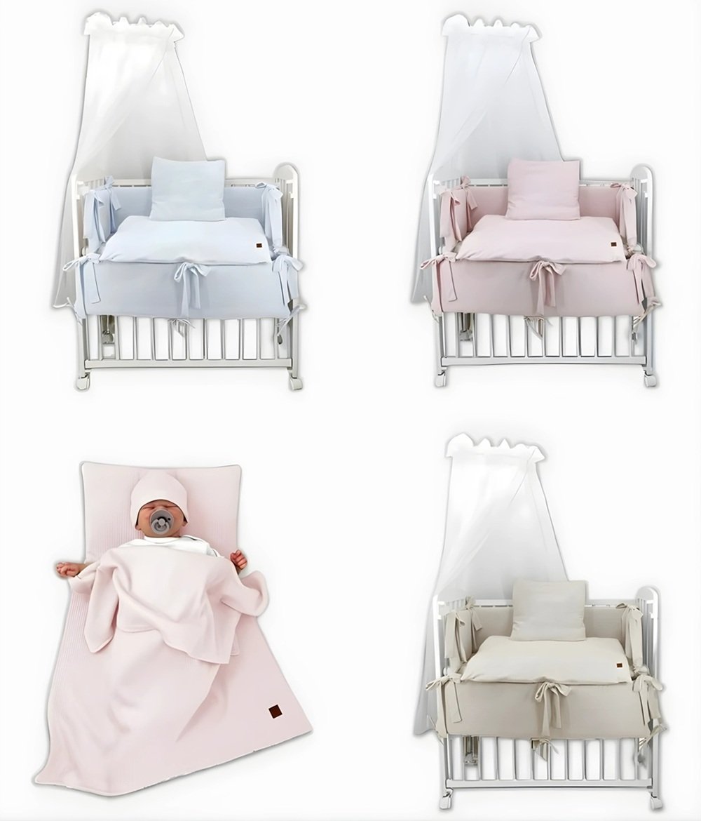 Mobiles 3in1 Beistellbett Babybett Sweater Soft Premium