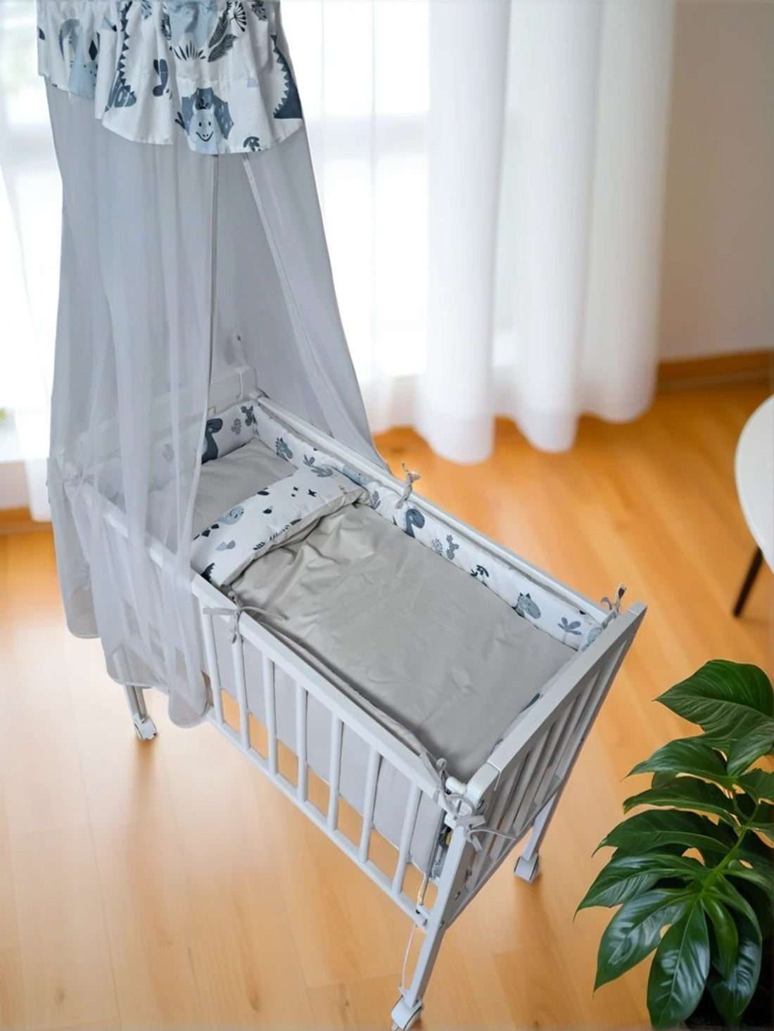 Baby Wiegenset Set für Babywiege DINO - babyhafen.de