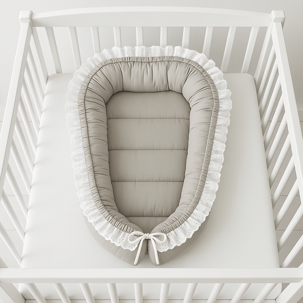 Royal Kuschelnest Babynest Babykokon Spitze - babyhafen.de