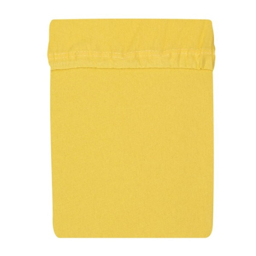 Spannbettlaken Jersey 70x140 Gummizug Gelb - babyhafen.de