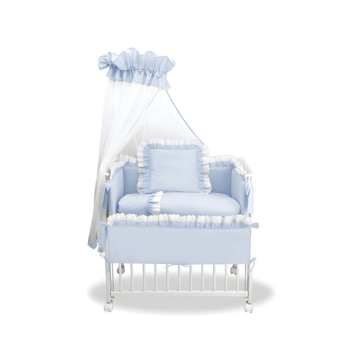 3in1 Beistellbett Babybett Royal Spitze - babyhafen.de