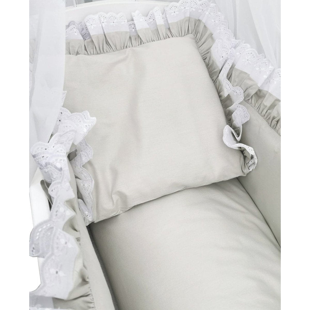 3in1 Beistellbett Babybett Royal Spitze - babyhafen.de