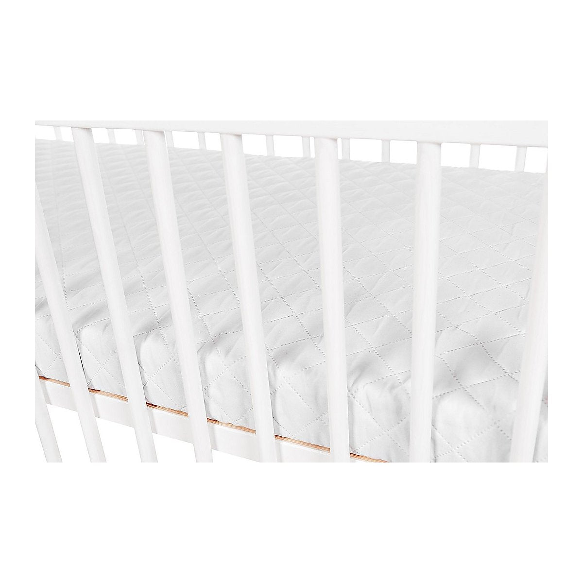 Detail Babybett Matratze Weiß passend für Kinderbett