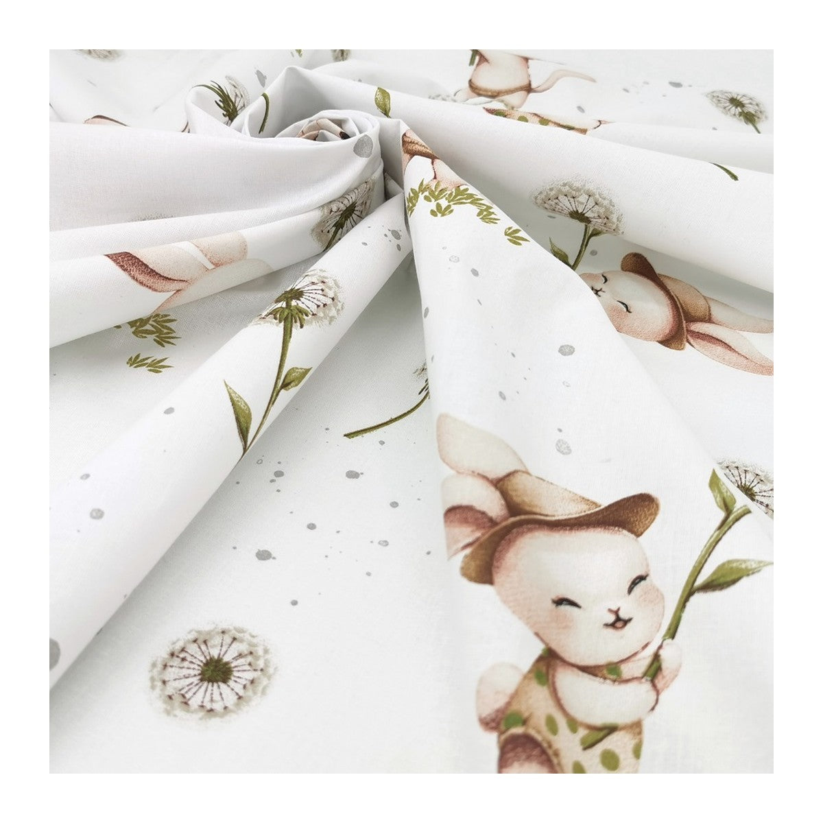 Kätzchenmotiv und Pusteblumen-Design