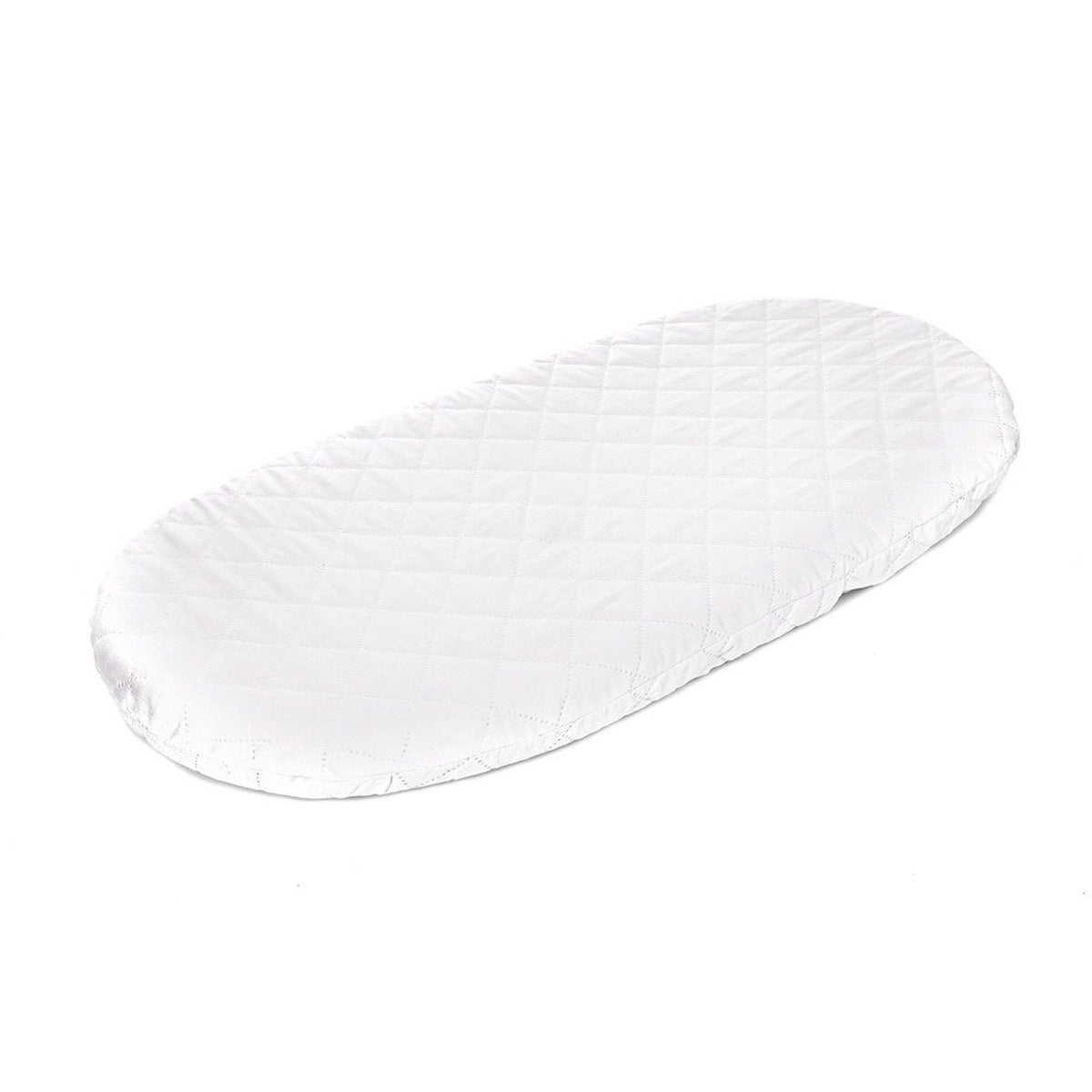 Ovale Babymatratze für Stubenwagen – Detailansicht