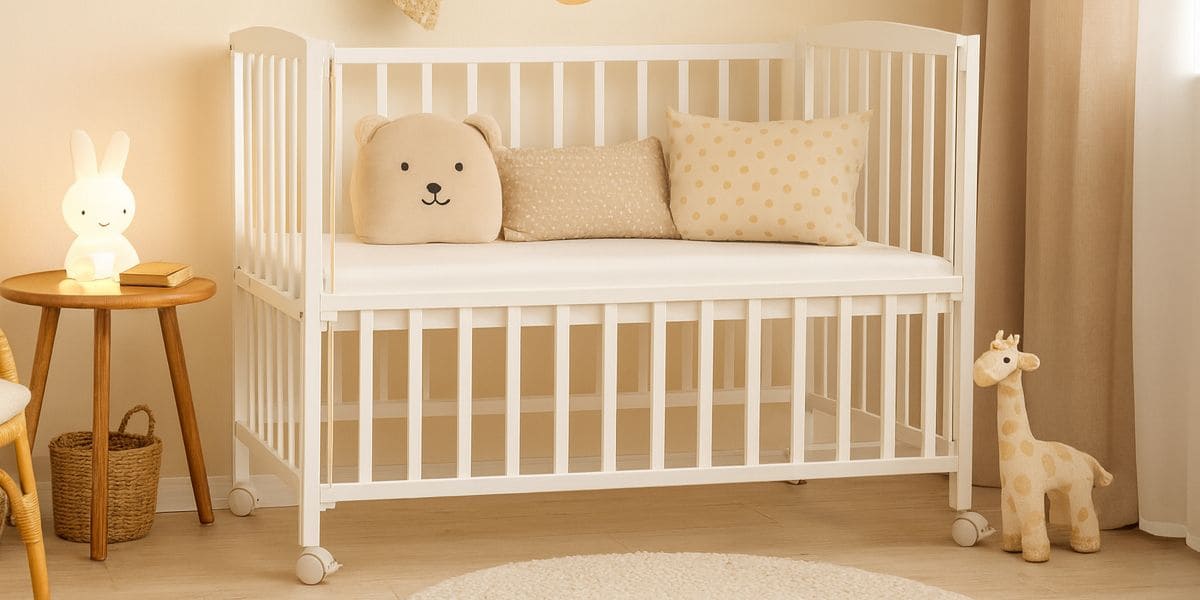 BABYHAFEN 3in1 cot bed with mattress
