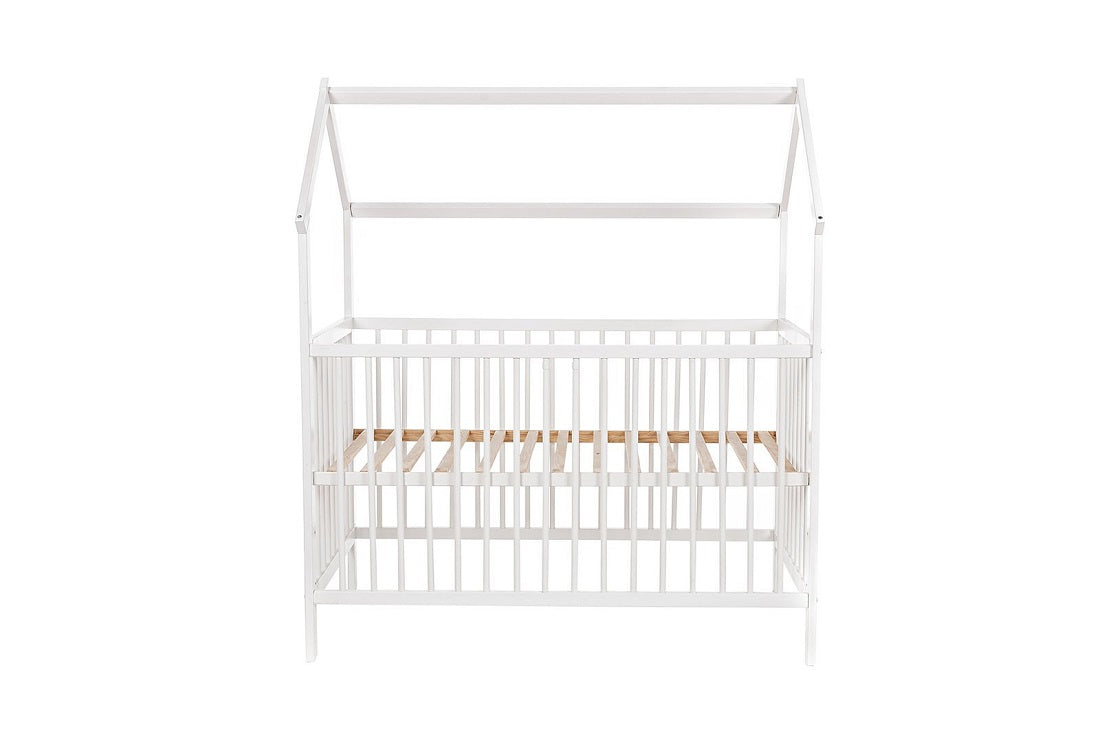 Royal Hausbett Kinderbett 60x120 Matratze Bettset Blau - babyhafen.de