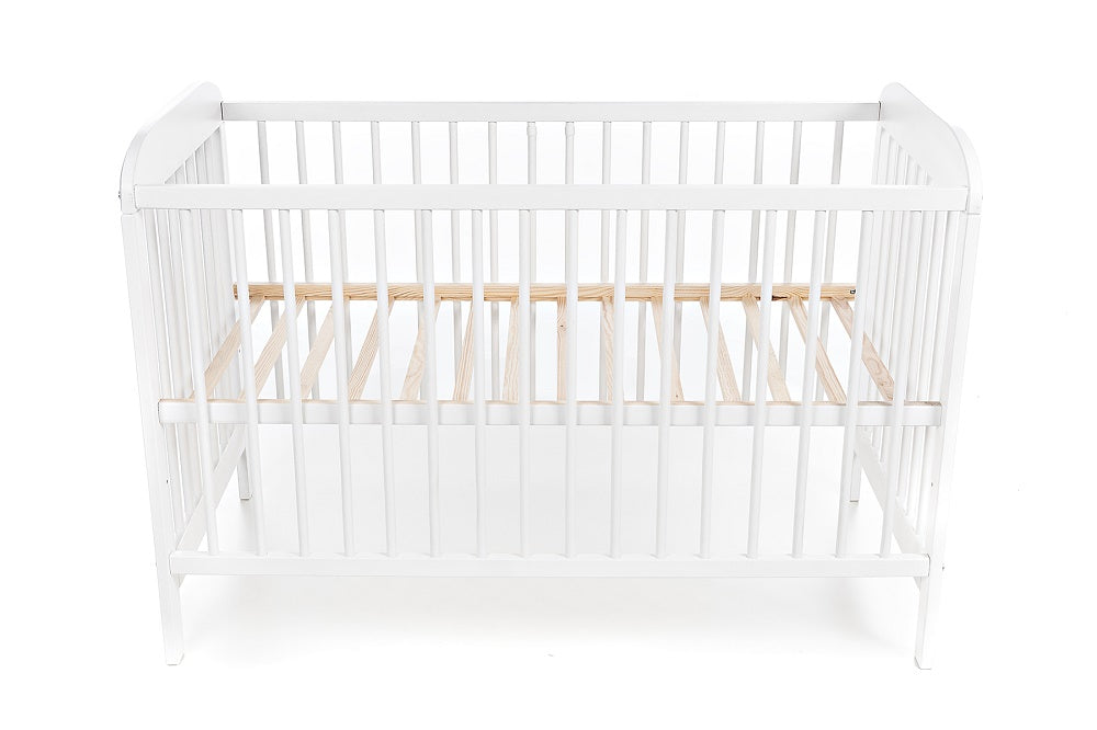 Komplettbett Babybett Teddy & Mond in Grau - babyhafen.de