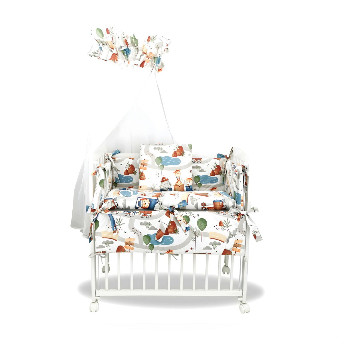 Babyhafen 3in1 Beistellbett Baby Animals - babyhafen.de