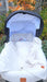 4-tlg. Umrandung für Kinderwagen-Bezug Sweater - babyhafen.de 