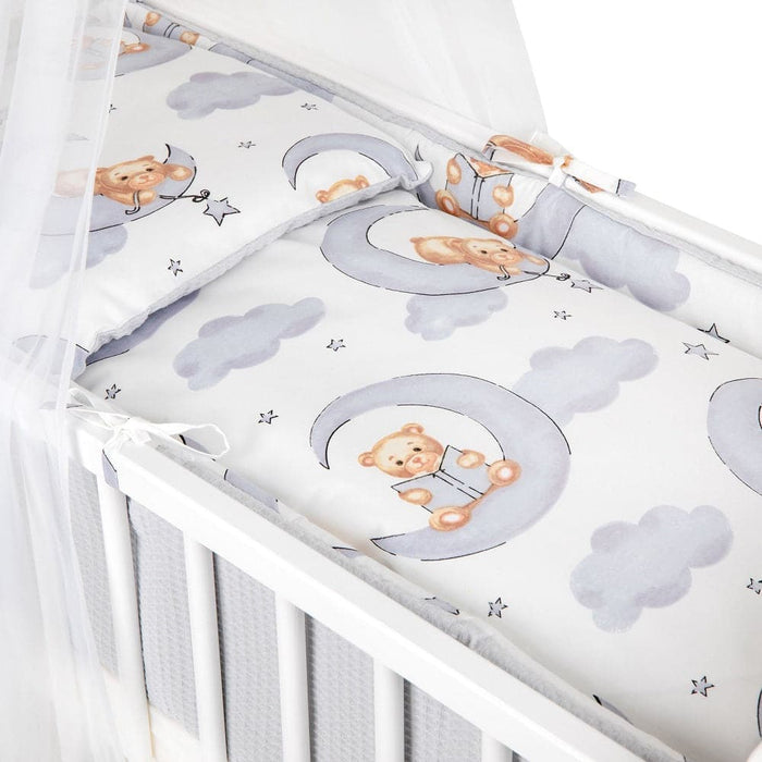 3in1 Beistellbett Baby magischer Teddybär Komplettset - babyhafen.de 