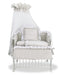 3in1 Beistellbett Babybett Royal Grau Spitze - babyhafen.de 