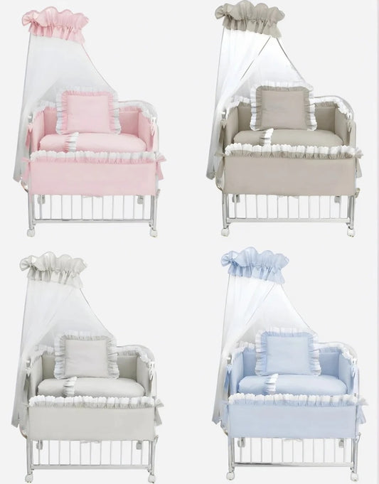 3in1 Beistellbett Babybett Royal Spitze - babyhafen.de 