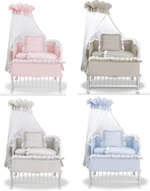 3in1 Beistellbett Babybett Royal Spitze - babyhafen.de 