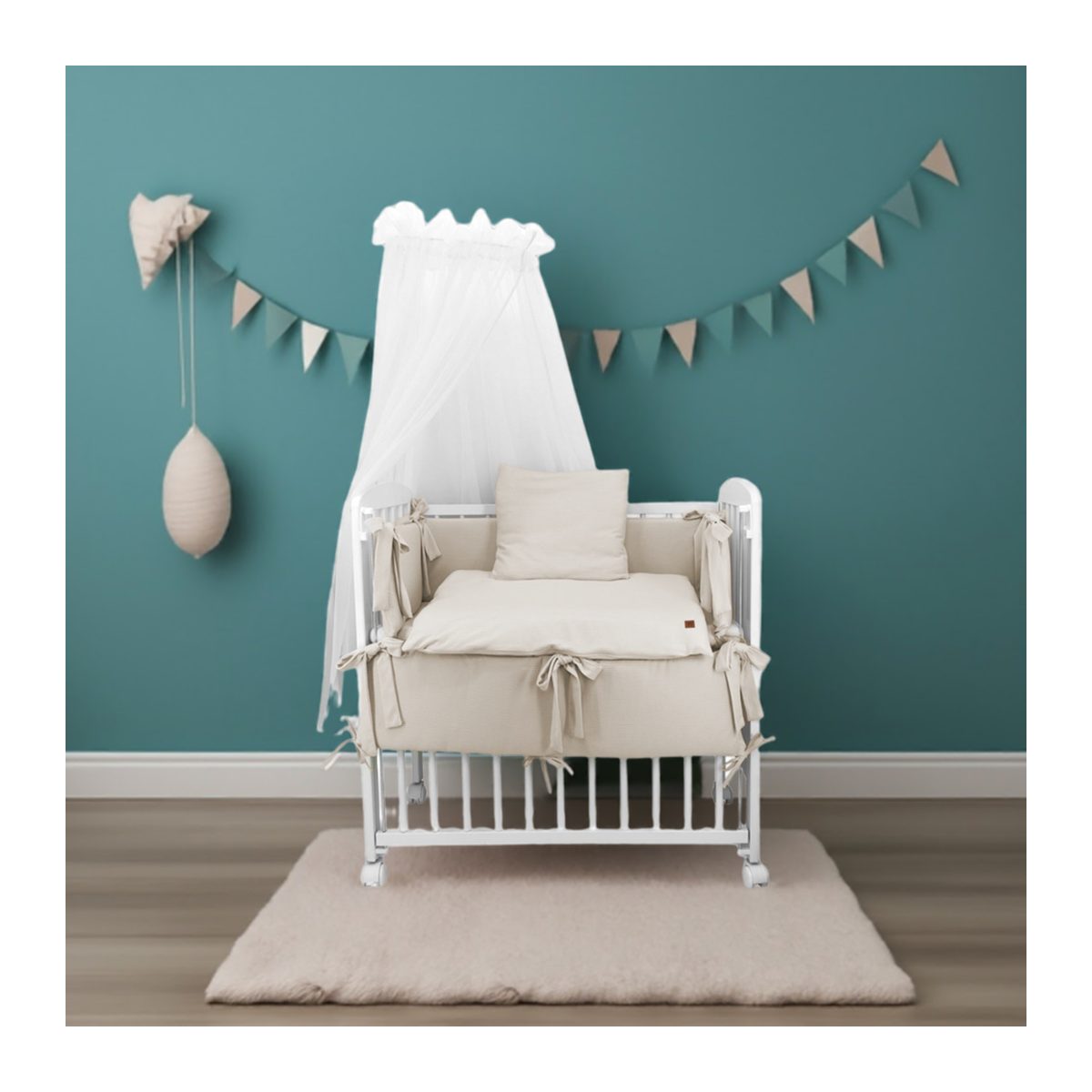 Babybett Beistellbett Babybett Sweater Soft in Beige - babyhafen.de 