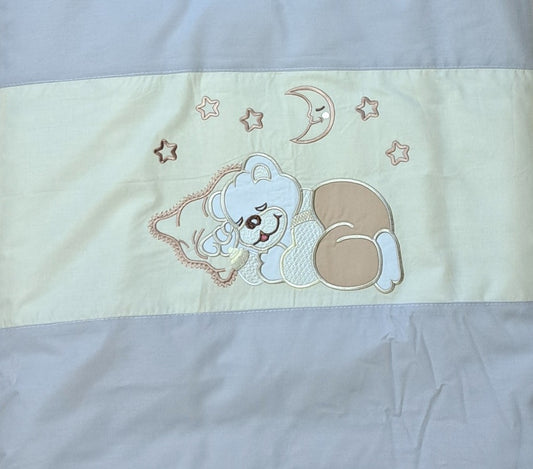 4-teiliges Babybettwäsche-Set für Kinderwagen – 100 % Baumwolle - babyhafen.de 