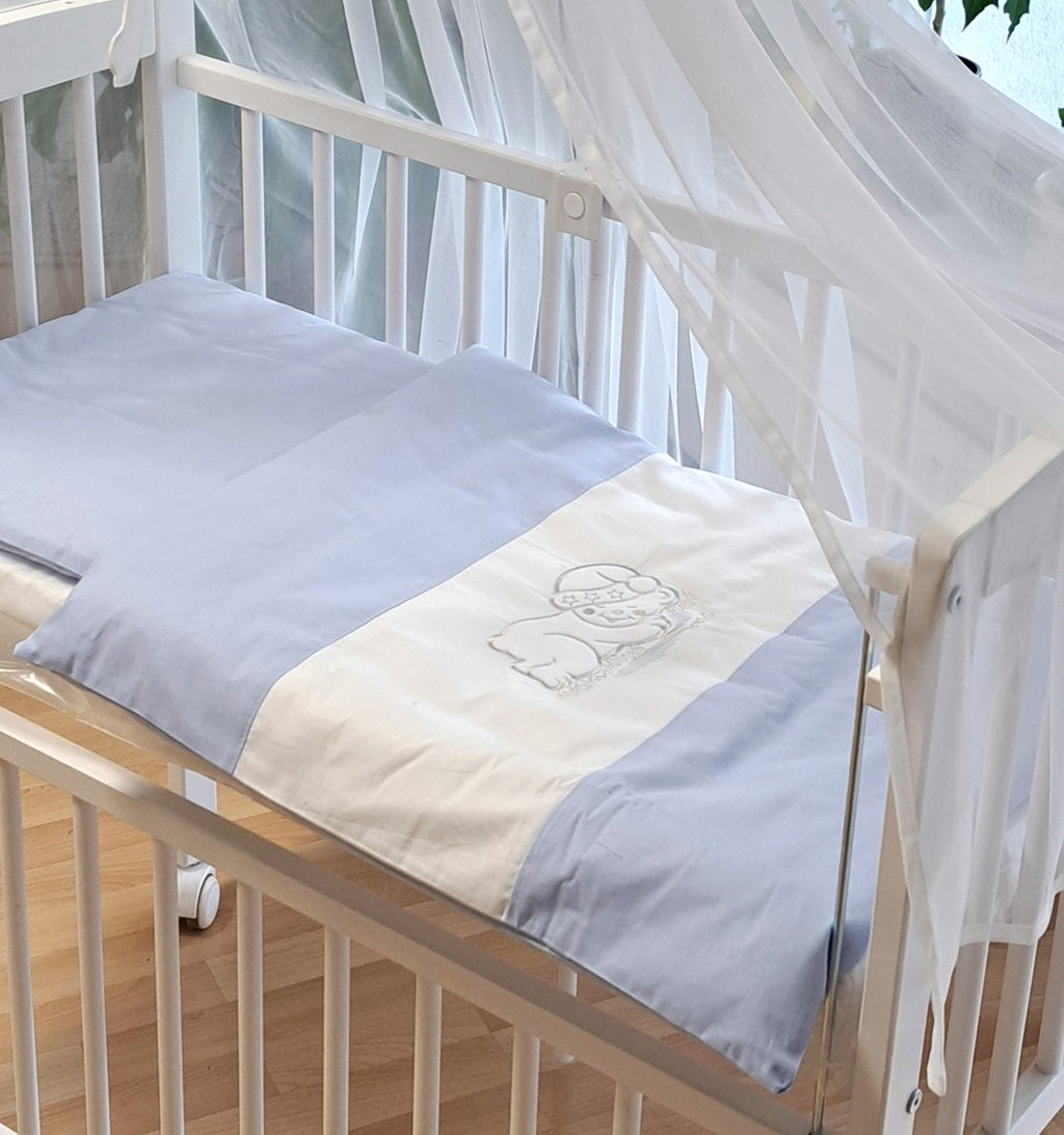 Beistellbett für Neugeborene inkl. Matratze & Bettwäsche - babyhafen.de 