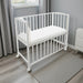 Beistellbett Baby 90x40 Komplettbett Rehe rosa - babyhafen.de 