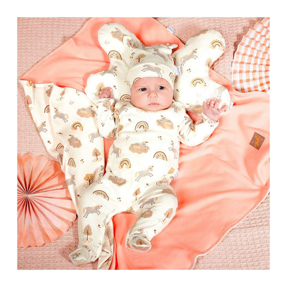 Neugeborenen-Set rosa für Mädchen – Geschenk zur Geburt (4-tlg.) - babyhafen.de 
