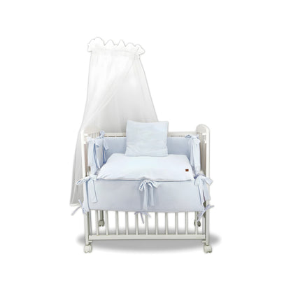 Baby Beistellbett Babybett Sweater Soft Blau