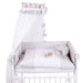 Mobiles Baby Beistellbett mit Rollen komplett Teddy - babyhafen.de 