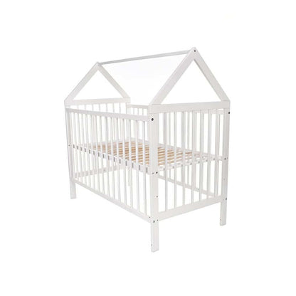 Skandinavisches Hausbett Kinderbett aus Kiefernholz