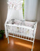 Beistellbett Baby 90x40 Komplettbett Rehe rosa - babyhafen.de 