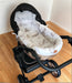 3-tlg. Umrandung für Kinderwagen-Bezug Wald - babyhafen.de 