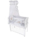 Beistellbett 3D mit Vollausstattung Elefanten bestickt - babyhafen.de 