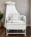 3in1 Beistellbett Babybett Royal Grau Spitze - babyhafen.de 