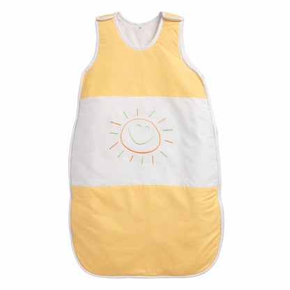 Babyschlafsack für Kinder ab 12 Monate mit seitlichem Reißverschluss und Klettverschlüssen an den Schultern, TOG 2.5, aus Baumwolle