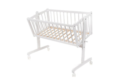 Babyhafen Komplettwiegenset Royal Spitze beige - babyhafen.de 