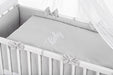 Beistellbett Matratze Rollen Komplett BABY HERZEN Schleifen - babyhafen.de 