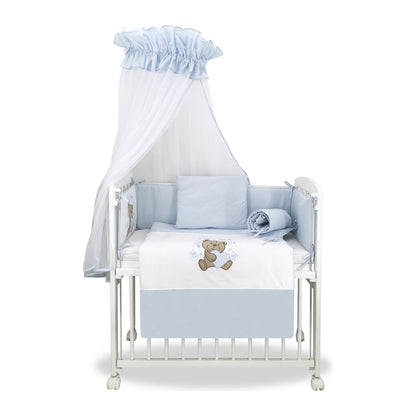 3in1 Beistellbett, weiß Boxspring Modell Knuddelbärchen
