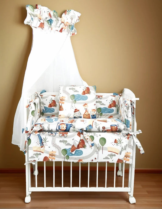 Babyhafen 3in1 Beistellbett Baby Animals - babyhafen.de 