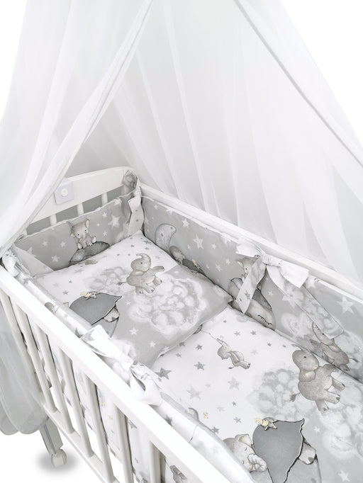 Beistellbett Baby Elefanten Komplettset - babyhafen.de 