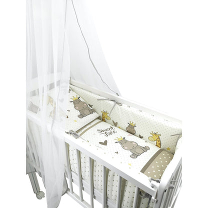 Komplettset inklusive Himmelstange und Baldachin für eine gemütliche Atmosphäre