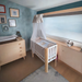 Beistellbett höhenverstellbar mit Himmelset Teddybär - babyhafen.de 