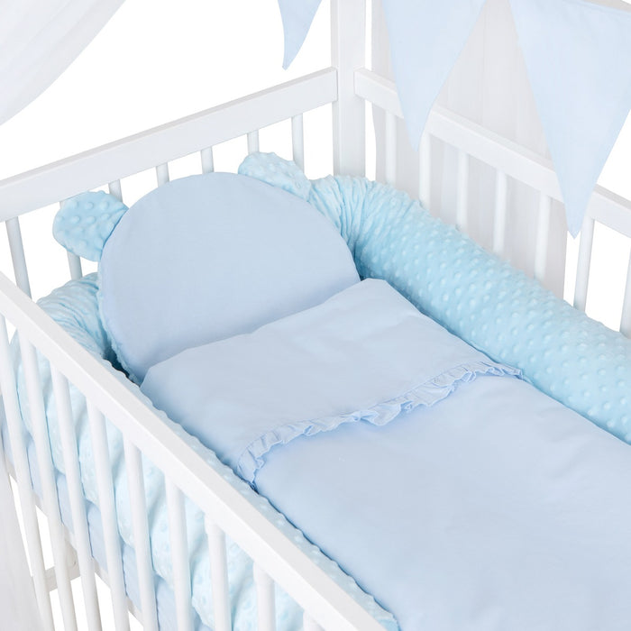 Royal Hausbett Kinderbett 60x120 Matratze Bettset Blau - babyhafen.de 