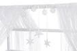 Babybett Haus Kinderbett 120x60 Matratze Bettset Stars BLAU - babyhafen.de 