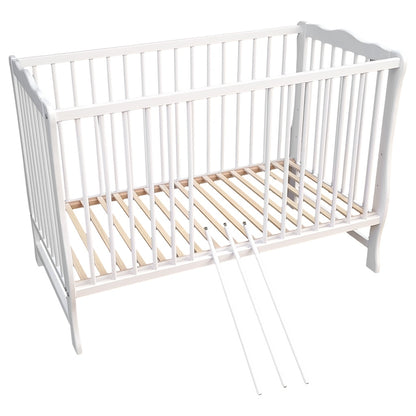 Babybett Juliett aus Kiefernholz – 60x120 cm mit Matratze - babyhafen.de 