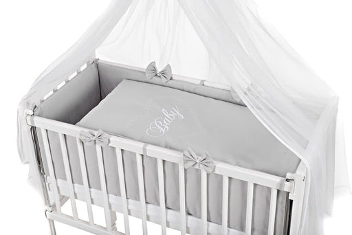 Baby Bettset mit Applikation HERZ für Beistellbett - babyhafen.de 