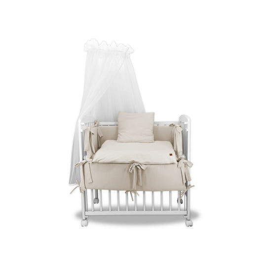 3in1 Beistellbett Babybett Sweater Soft Beige